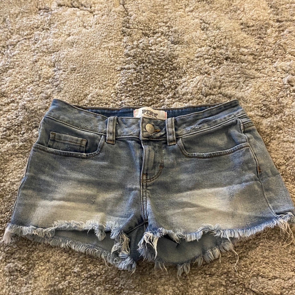 PINK shorts size 0 in good condition